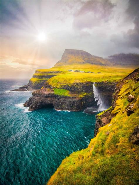 Embracing the Delicate Dance of Rainbow Magic in Faroe Islands' Weather